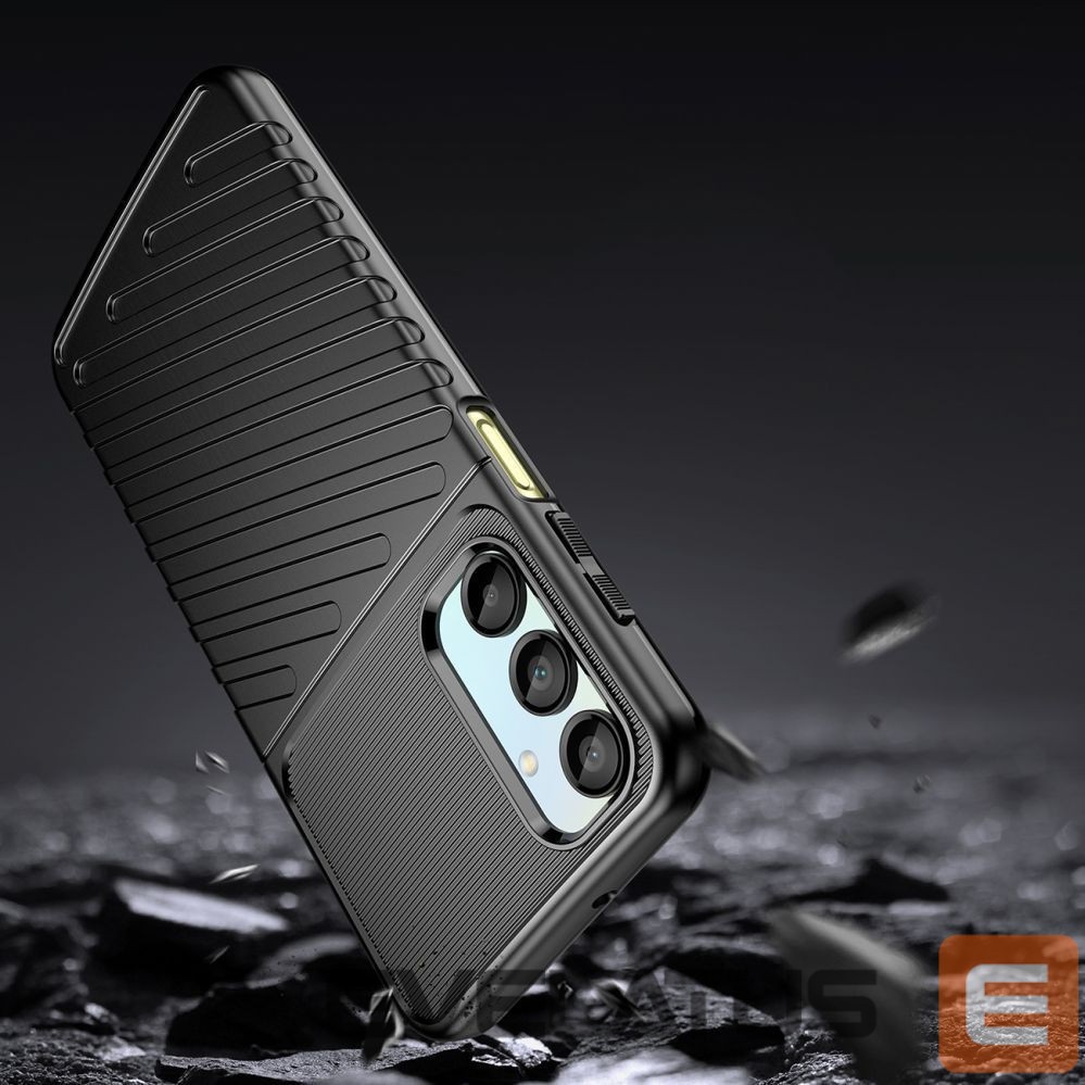 Nugarėlės dėklai Hurtel Thunder Case for Samsung Galaxy A26 Silicone Armored Cover - Black