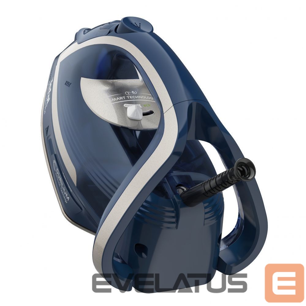 Lygintuvai TEFAL FV6872E0 Steam Iron, 2800 W, Water tank capacity 270 ml, Continuous steam 40 g/min, Blue/Silver