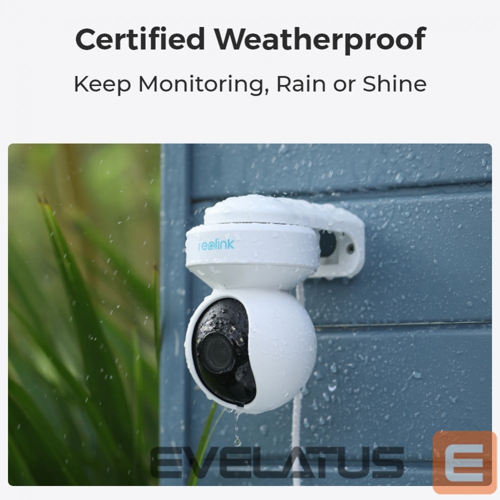 Internetinė kamera Reolink Smart WiFi Camera with Motion Spotlights E Series E540 PTZ 5 MP 2.8-8/F1.6 IP65 H.264 Micro SD, Max. 256 GB