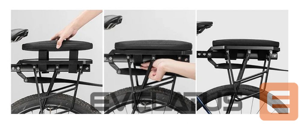 Dviračio priedas Rockbros Rockbros 30140062001 bag for bicycle rack 5 l - black
