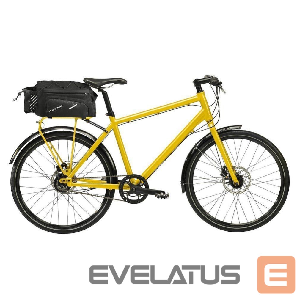 Dviračio priedas Wozinsky Wozinsky Bike Pannier Rack Bag with Shoulder Strap 9L (Rain Cover Included) Black (WBB22BK)