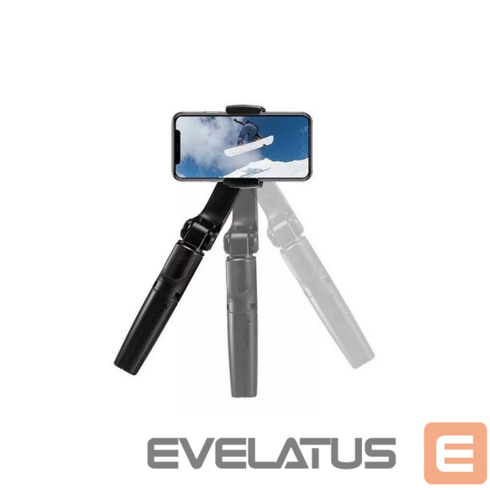 Fotoaparato priedas Spigen Spigen S610W Bluetooth Gimbal with Selfie Stick - Black