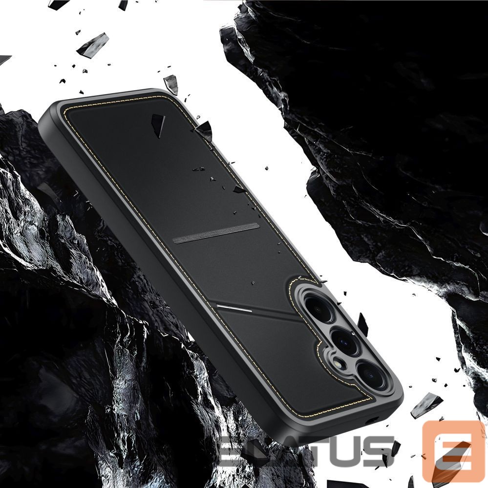 Nugarėlės dėklai Dux Ducis Dux Ducis Rafi II Case for Samsung Galaxy S25+ with Stand and Wallet - Black
