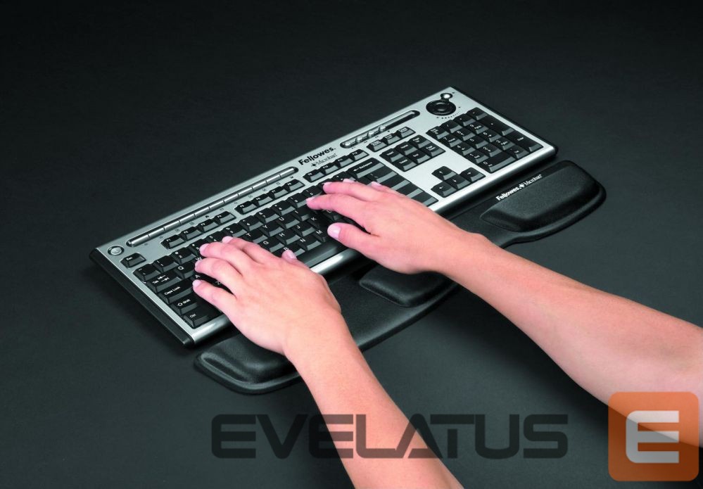 Kompiuterio pelė Fellowes FABRIC - mousepad Health-V kayboard, black |