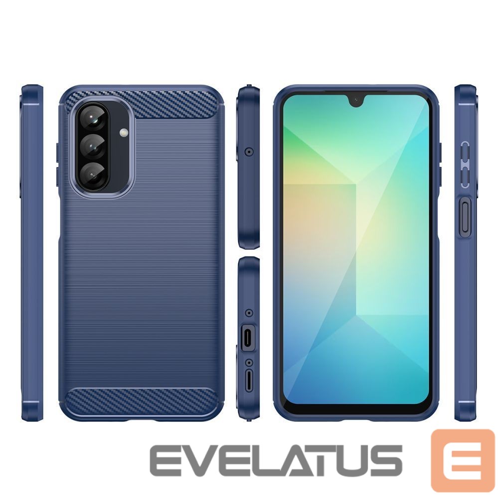 Nugarėlės dėklai Hurtel Carbon Case for Samsung Galaxy A26 - Blue