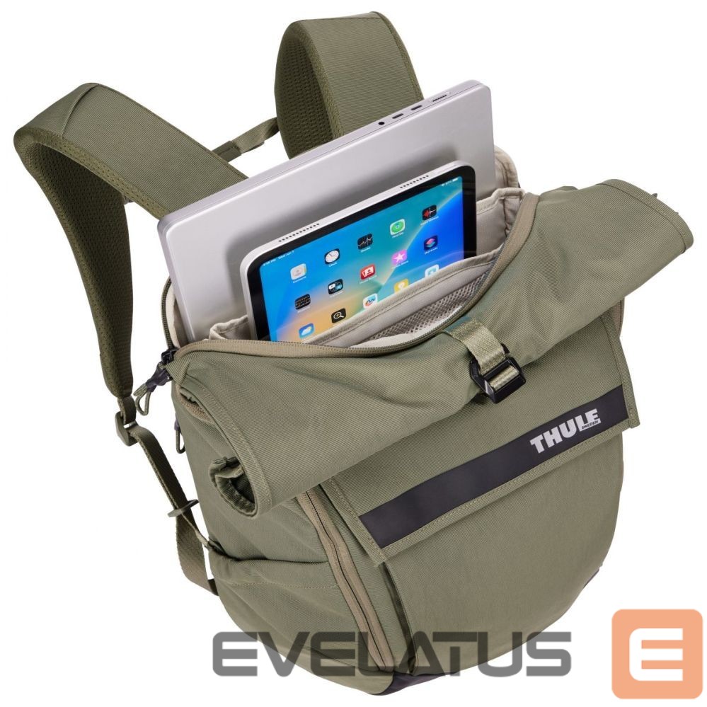 Nešiojamojo kompiuterio krepšys Thule Paramount Backpack 24L - Soft Green