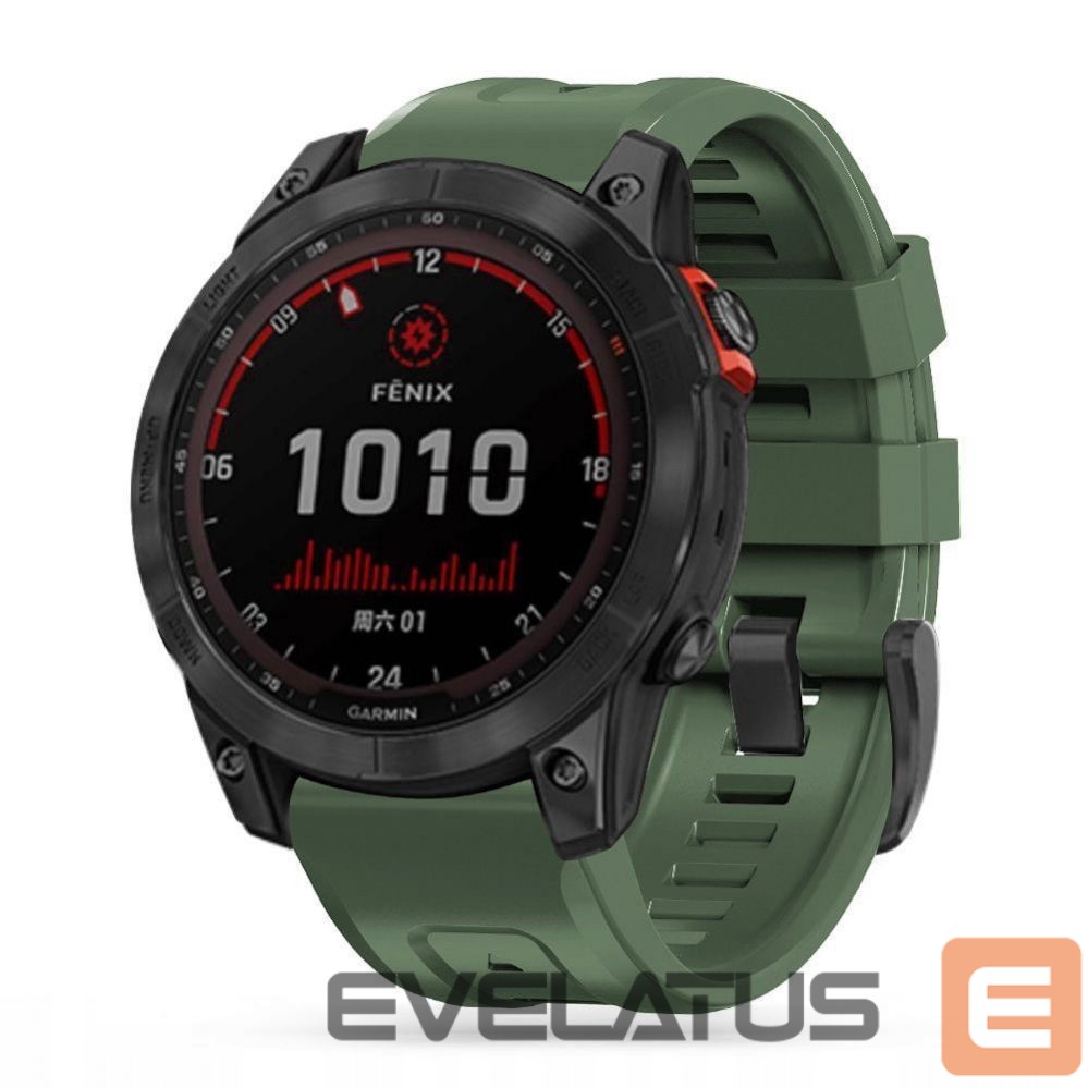 Dirželis Tech-Protect Tech-Protect IconBand strap for Garmin Fenix 3 / 5X / 3HR / 5X Plus / 6X / 6X Pro / 7X - green