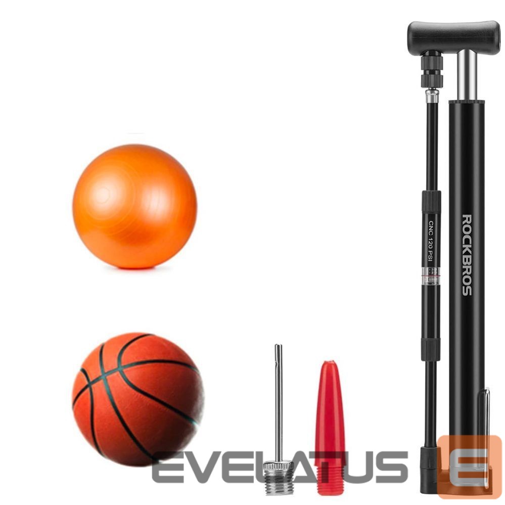 Dviračio priedas Rockbros Rockbros 42322821001 floor bicycle pump - black