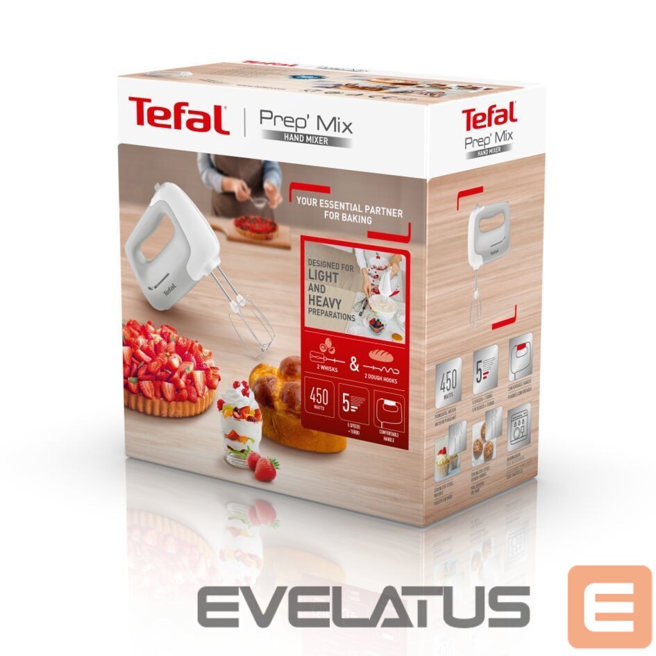 Maišytuvai ir maišytuvai TEFAL MIXER HT450B38