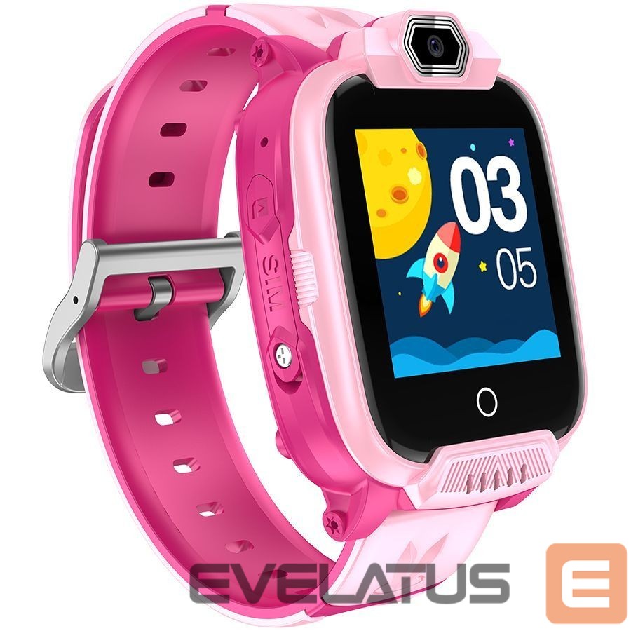 Išmanusis laikrodis Canyon CANYON kids watch Jondy KW-44 4G Camera GPS Music Pink