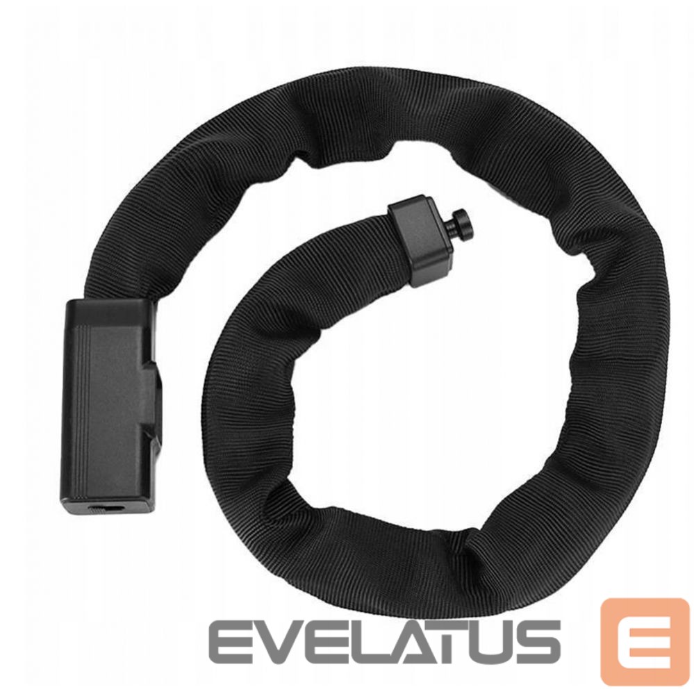 Dviračio priedas Rockbros Rockbros 32430708001 bicycle lock with key 0.97 m - black
