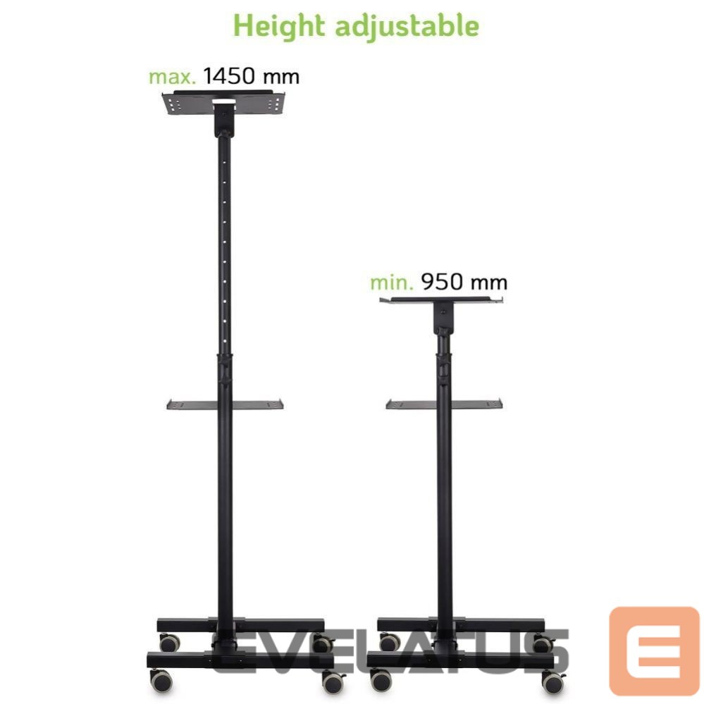 Ekrano apsauga Techly TECHLY Universal Adjustable Trolley