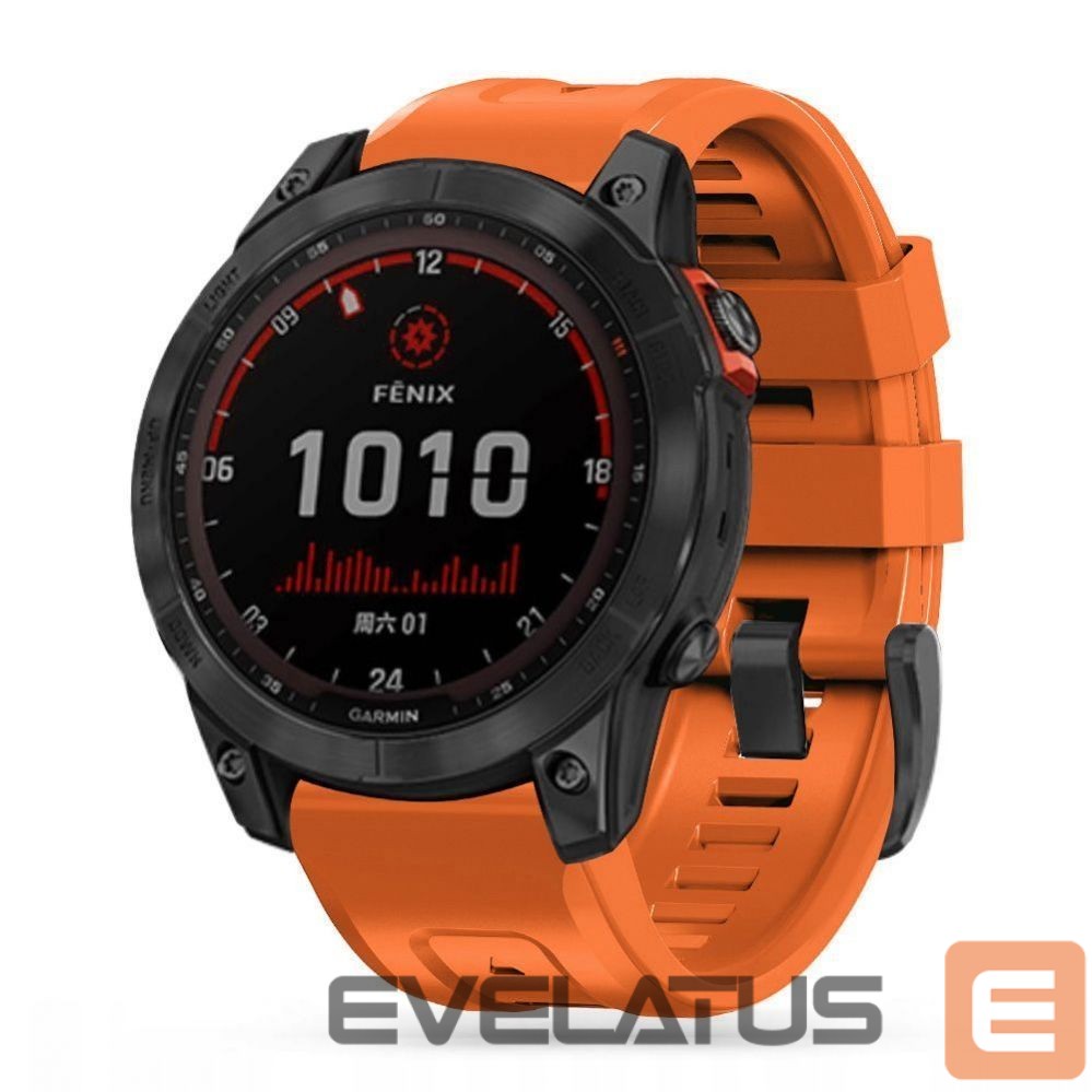 Dirželis Tech-Protect Tech-Protect IconBand for Garmin Fenix 3 / 5X / 3HR / 5X Plus / 6X / 6X Pro / 7X - Orange