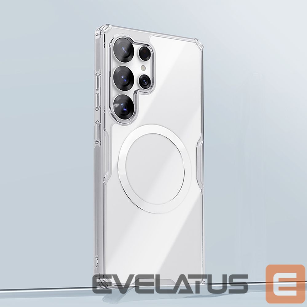 Nugarėlės dėklai Nillkin Nillkin Nature TPU Pro Magnetic Case with MagSafe for Samsung Galaxy S25 Ultra - White