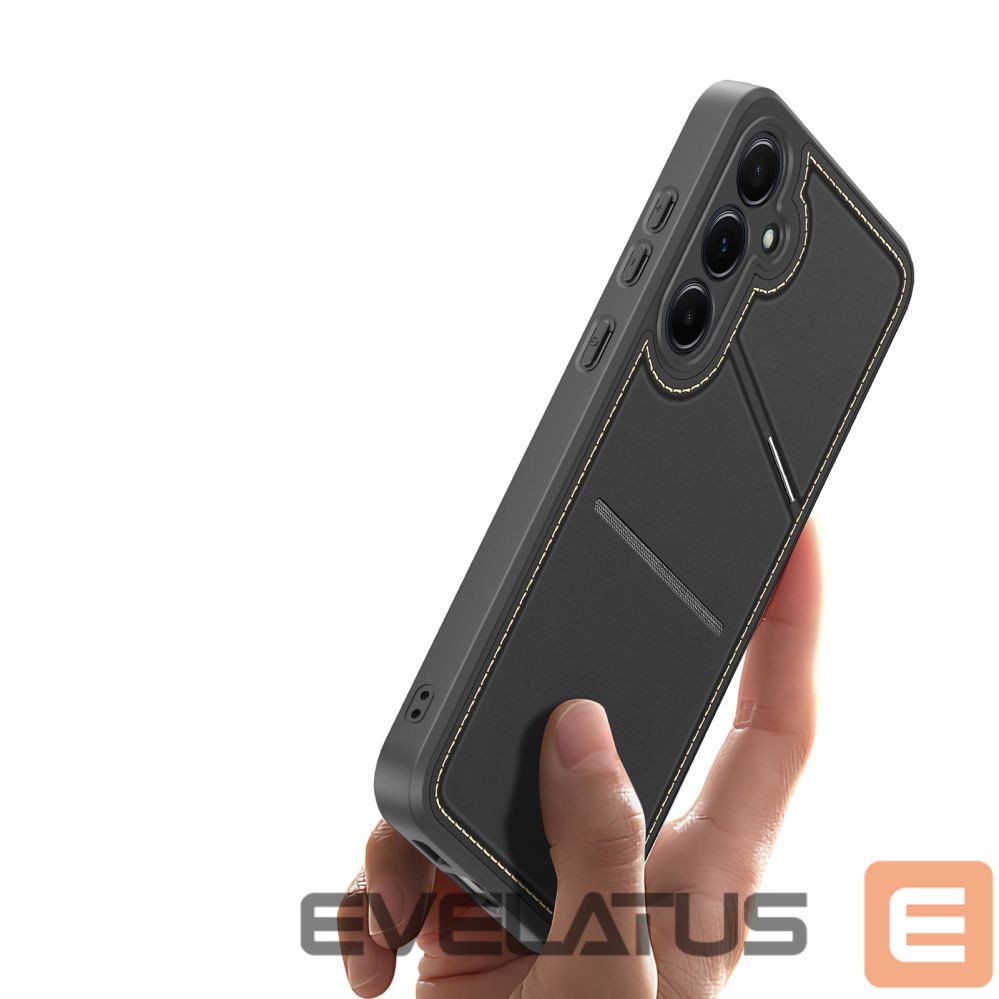 Nugarėlės dėklai Dux Ducis Dux Ducis Rafi II Case for Samsung Galaxy S25+ with Stand and Wallet - Black