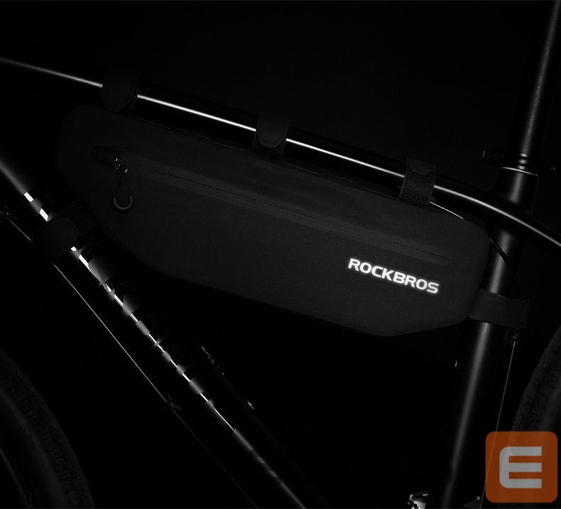 Dviračio priedas Rockbros Rockbros AS-043 bicycle bag with Velcro 3l - black