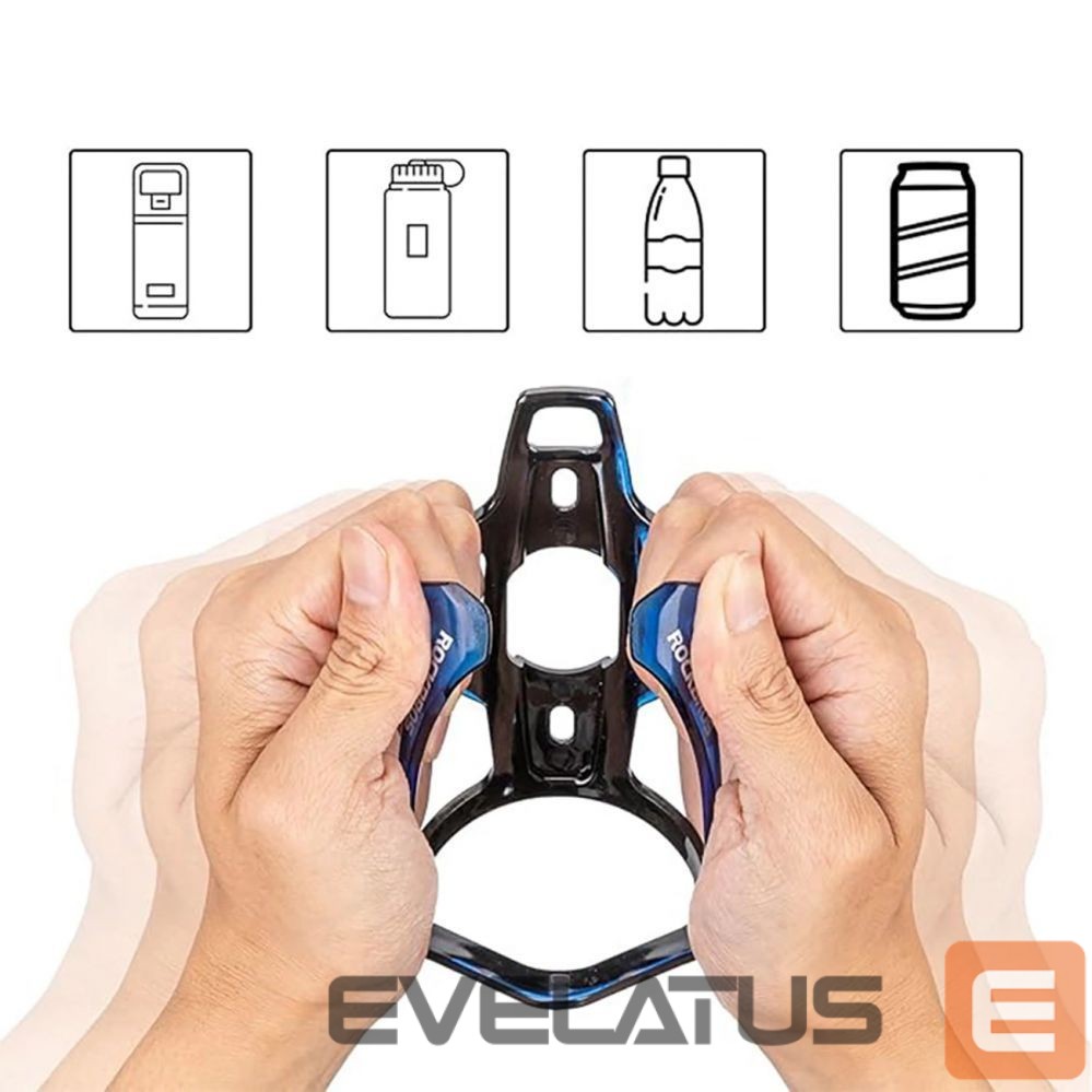 Dviračio priedas Rockbros Black || Blue