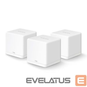 Maršrutizatoriai MERCUSYS  Wireless Router||Wireless Router|3-pack|1300 Mbps|Mesh|IEEE 802.11a|IEEE 802.11 b/g|IEEE 802.11n|IEEE 802.11ac|HALOH30G(3-PACK) 