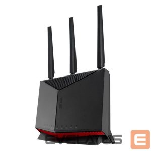 Maršrutizatoriai Asus  Wireless Router||6800 Mbps|Mesh|Wi-Fi 5|Wi-Fi 6|Wi-Fi 6e|Wi-Fi 7|IEEE 802.11a|IEEE 802.11b|IEEE 802.11g|IEEE 802.11n|IEEE 802.11ac|IEEE 802.11ax|USB 2.0|3x2.5GbE|LAN \ WAN ports 2|Number of antennas 4|RT-BE86U 