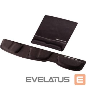 Kompiuterio pelė Fellowes  MOUSE PAD WRIST SUPPORT/BLACK 9181201 