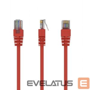 Jungikliai Gembird  PATCH CABLE CAT5E UTP 1.5M/RED PP12-1.5M/R 