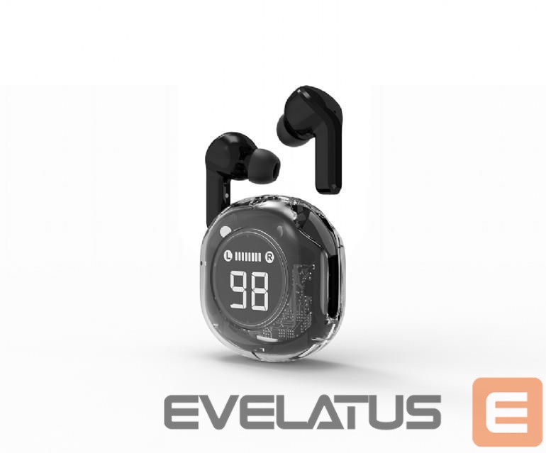 Laidinės ausinės Gembird HEADSET BLUETOOTH/BLACK TWST-01-BK