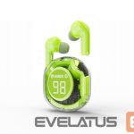 Laidinės ausinės Gembird  HEADSET BLUETOOTH/GREEN TWST-01-G 