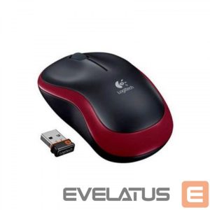 Kompiuterio pelė Logitech  MOUSE USB OPTICAL WRL M185/RED 910-002237 