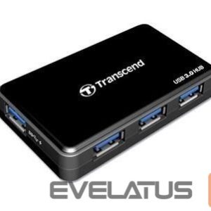 Adapteris Transcend  I/O HUB USB3 4PORT/TS-HUB3K 