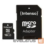 Kitas kompiuterio priedas Intenso  MEMORY MICRO SDHC 16GB C4/3403470 