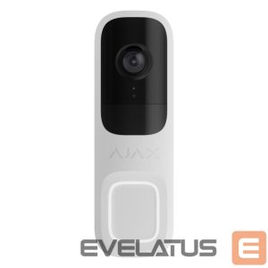 Vaizdo telefonai AJAX  VIDEO DOORBELL/WHITE 66390