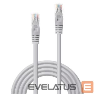 Jungikliai LINDY  CABLE CAT6 U/UTP 5M/GREY 48165 