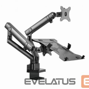 Televizoriai ir jų priedai Gembird  DISPLAY ACC MOUNTING ARM/NB TRAY MA-DA3-02 
