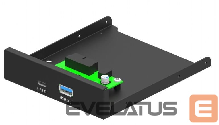 Intel procesoriaus pagrindinė plokštė Gembird PC Accessory||1xUSB 2.0|1xUSB-C|FDI3-U3C-01