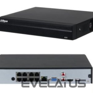 stebėjimo priedai DAHUA  NET VIDEO RECORDER 8CH 8POE/NVR4108HS-8P-4KS3 