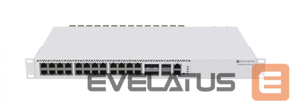 Jungikliai Mikrotik Switch||CRS326-4C+20G+2Q+RM|Rack|4xSFP+|CRS326-4C+20G+2Q+RM
