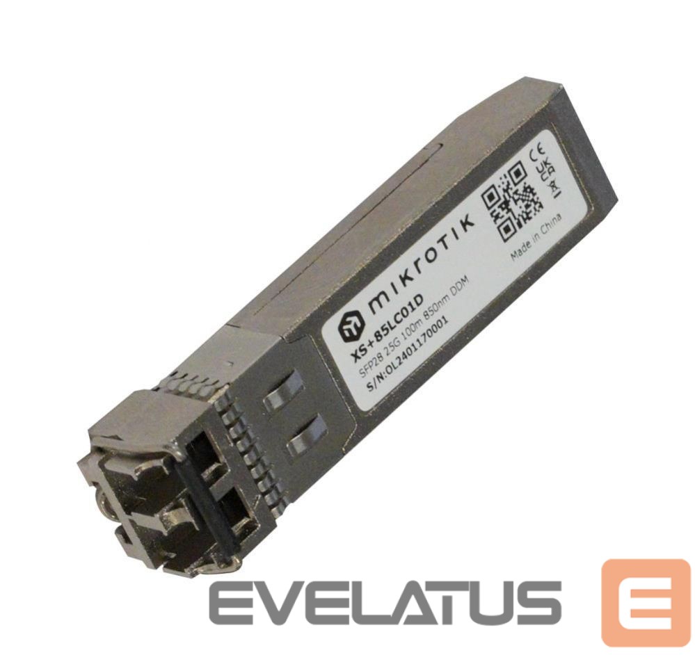 Serveris – kiti priedai Mikrotik NET TRANSCEIVER SFP/SFP+/SFP28/XS+85LC01D