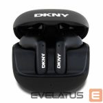 Laidinės ausinės DKNY  DKNY TWS BT Satiny Finish Headphones - Black 