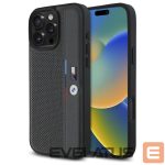 Kitas telefono priedas BMW  BMW M Perforated Tricolor Detail Line iPhone 16 Pro Case - Dark Gray 
