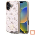 Kitas telefono priedas Guess  Guess New 4G Triangle iPhone 16 Case - White 