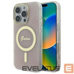 Kitas telefono priedas Guess  Guess IML 4G MagSafe Case for iPhone 16 Pro Max - Pink 