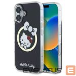 Kitas telefono priedas Hello Kitty  Hello Kitty IML Fun bow Magsafe iPhone 16 Case - Black 