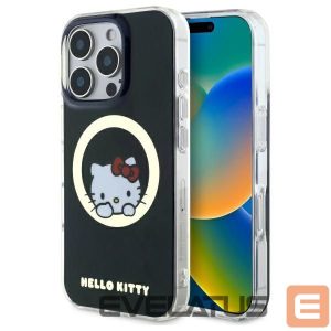 Kitas telefono priedas Hello Kitty  Hello Kitty IML Sweet Kitty Magsafe Case for iPhone 16 Pro Max - Black 