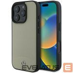 Kitas telefono priedas Mercedes-Benz  Mercedes MB Textured and Plain Leather MagSafe case for iPhone 16 Pro Max - beige 