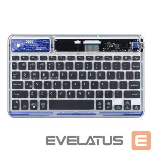 Nugarėlės dėklai Dux Ducis  Dux Ducis Keyboard (CK Series) Wireless for Laptop / Tablet / Phone - Transparent 