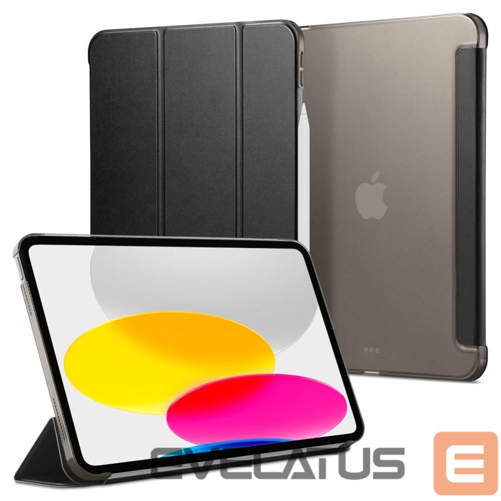 Nugarėlės dėklai Spigen Spigen SMART FOLD IPAD 10.9 2022 BLACK