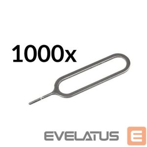 Jungiamoji dėžutė Hurtel  1000 pcs bag - Sim-card opening tool / Sim removal tool iPhone 3G 3GS 4 4G 4S 