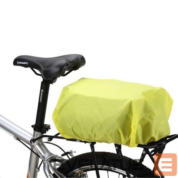 Dviračio priedas Wozinsky Wozinsky Universal Waterproof Rain Cover for Bike Pannier Bag or Backpack green (WBB5YW)