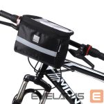 Dviračio priedas Wozinsky  Wozinsky Bike Handlebar Bag with Phone Case 2L Black (WBB12BK) 