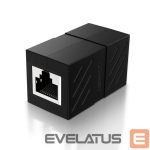 Adapteris Ugreen  Ugreen Network Connector Ethernet RJ45 10 Gbps Network Cable Connector Black (NW114 20390) Black